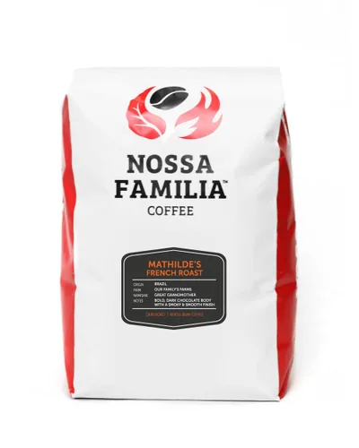 Vista 11 de Café tostado oscuro, tostado francés, molido de 2 libras de Mathilde