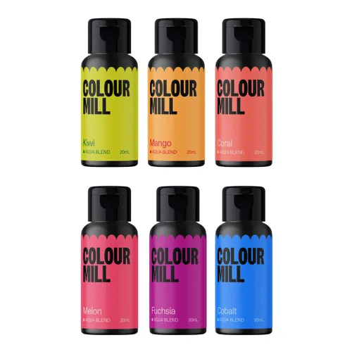 Vista 53 de Colour Mill Aqua Blend Colorante de alimentos a base de agua, 20 mililitros - Colección completa - Todos los 60