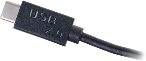 Vista 3 de C2G Adaptador USB, USB 2.0, cable adaptador USB C a DB9, negro, 3.28 pies (3.3 ft), Cables to Go 29470