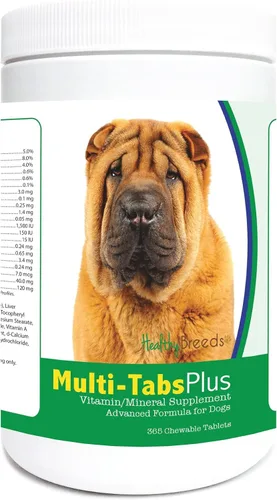 Vista 340 de Healthy Breeds Affenpinscher Multi-Tabs Plus tabletas masticables 180