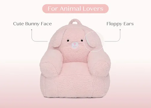 Vista 5 de Delta Children Cozee Buddy - Silla de conejito