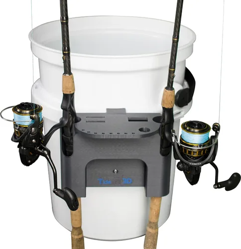 Vista 9 de Portacañas Tideline3D compatible con la cubeta YETI LoadOut