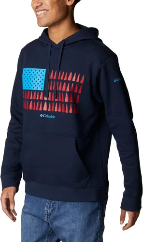 Vista 5 de Columbia Sudadera con capucha Trek Graphic para hombre