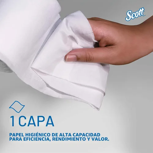 Vista 10 de Scott Professional Rollo de papel higiénico Jumbo sin núcleo, a granel, 12