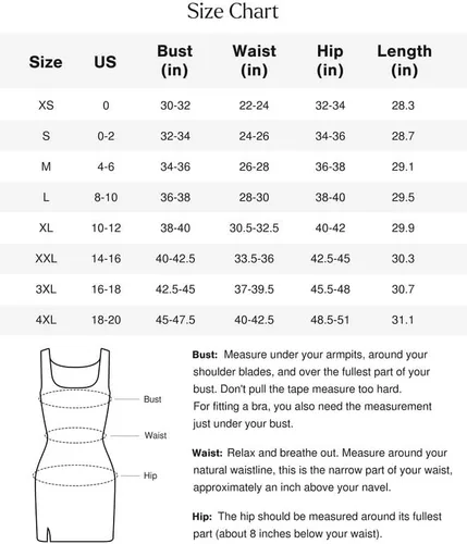 Vista 6 de Popilush The Shapewear Dress Mini Slit Built in Shapewear Bra 8 in 1 Square Neck Bodycon Summer Dress for Women 2024