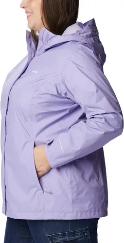 Vista 8 de Columbia chamarra Arcadia II para mujer tamaño muy grande.