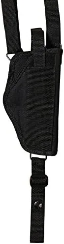 Vista 7 de Funda de hombro vertical Barsony con bolsa Mag para pistolas de tamaño completo de 0.354 in 40 45