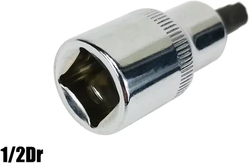 Vista 6 de Asiento de coche Tornillo de extracción Socket quitar herramienta 1/2" DR 4 dientes para Jeep Cherokee