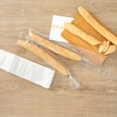 Vista 6 de Restaurantware - Bolsa de pan de plástico transparente, 28 x 6 pulgadas, paquete de 250
