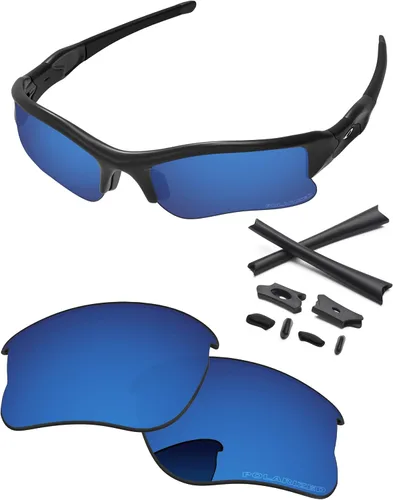 Vista 23 de Lentes de repuesto y kits de goma para gafas de sol Oakley Flak Jacket XLJ OO9009 2.480 in