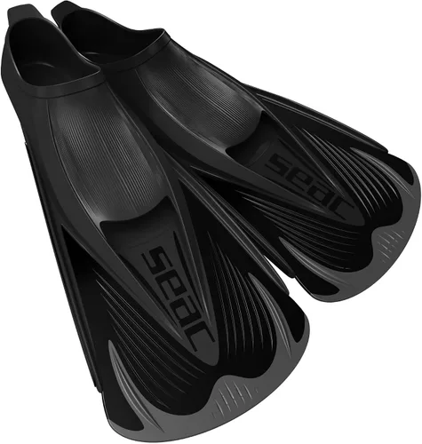 Vista 3 de Seac Speed-S, Short Swimming fins for Training in The Pool and Open Water Made in Italy