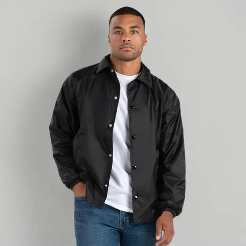 Vista 11 de Augusta Sportswear Chaqueta de entrenador de nailon para hombre/forrada