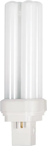 Vista 5 de Satco S6020 2700K 22-Watt GX32D-2 Base T5 Quad Tubo de 2 pines para balastos magnéticos, blanco
