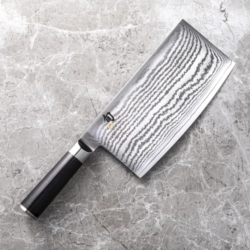Vista 6 de Shun DM0712. Cuchillo chino para vegetales, de 7 pulgadas.
