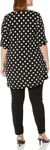 Vista 2 de Avenue Túnica Chester Zip PRT de talla grande para mujer