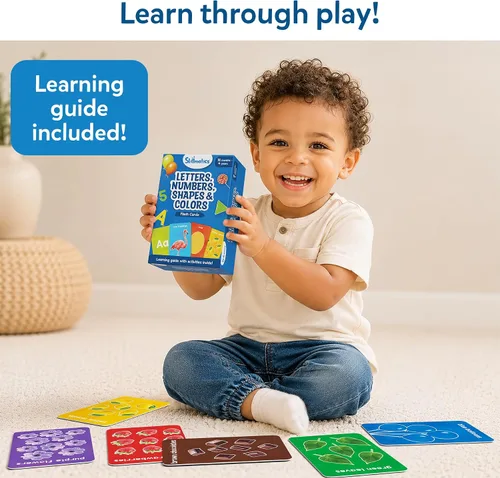 Vista 3 de Skillmatics - Tarjetas flash para niños pequeños - Letras, números