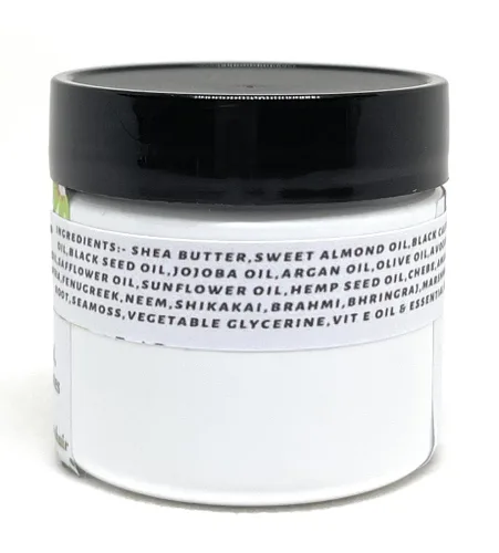 Vista 2 de Chebepowder Hair Growth Butter(No Coconut Oil)/Chebepowder with Aloe vera/Amla Powder/Jamaican Black Castor Oil/Fenugreek (Scented, 2 oz)