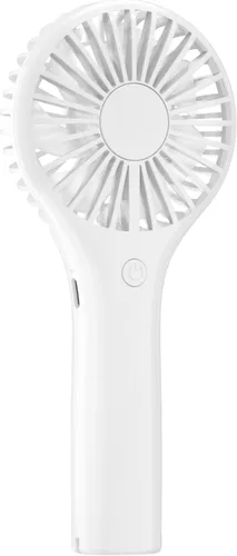 Vista 10 de Edvision Mini ventilador portátil – Potente ventilador personal de mano con 3 velocidades, lindo y pequeño, recargable por USB para viajes