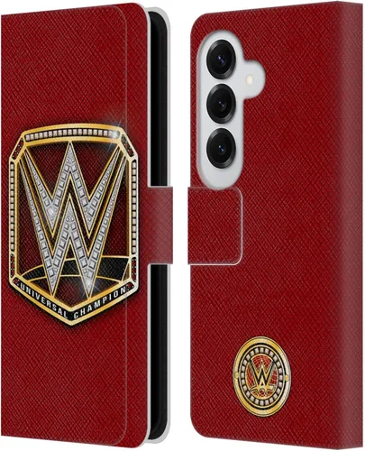 Vista 188 de Head Case Designs Officially Licensed WWE Cruiserweight Champion Title Belts Leather Wallet Case Compatible with Samsung Galaxy A07 4G Campeón
