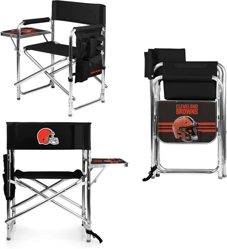 Vista 47 de Picnic TIME NFL Unisex-Adult NFL Sports Chair with Side Table, Beach Chair, Camp Chair for Adults