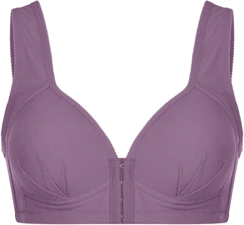 Vista 31 de Brasier sin aros para mujer, brasier sin aros, cómodo brasier sin varillas, ropa interior diaria