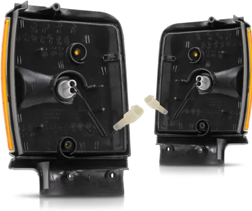 Vista 3 de Par de luces de estacionamiento para Toyota Pickup 1987-1988, lado del conductor y del pasajero 2WD; STD; negro TO2520115 TO2521117 81620-89162