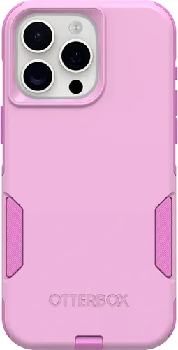 Vista 12 de OtterBox Funda para iPhone 15 Pro MAX (Only) Commuter Series, negra, delgada y resistente, apta para bolsillo, con protección de puerto