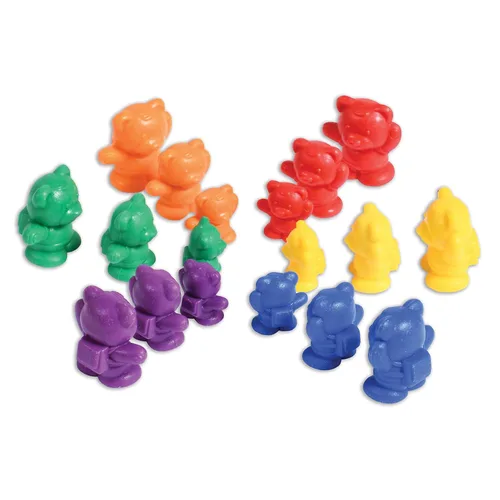 Vista 5 de edxeducation Mochila Bear Counters - Juego de 96