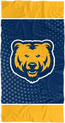 Vista 143 de LOGOVISION Manta Abilene Christian University, 30x60 Logo Dots CottonFront/PolyBackBeachTowel