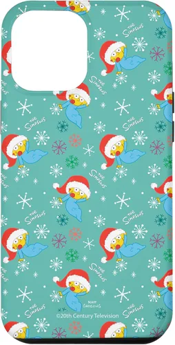 Vista 6 de iPhone 14 The Simpsons Maggie Simpson Santa Hat Christmas Holiday Case