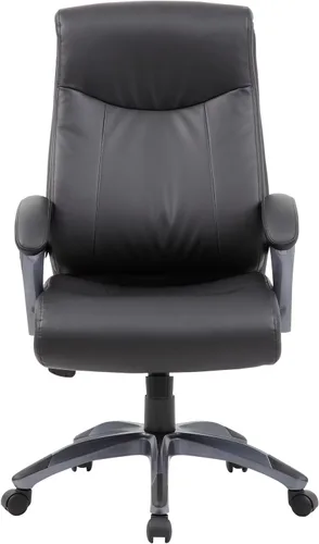 Vista 6 de Boss Office Products Silla ejecutiva de doble capa en negro