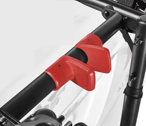 Vista 3 de Allen Sports Deluxe+ 2-Bike Baúl Montado Portabicicletas