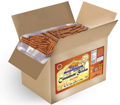 Vista 12 de Rani Palitos de Canela 160oz (10lbs) 4.54kg Caja a Granel - 875-1000 Palitos - Aroma Fuerte, Perfecto para Hornear, Cocinar y Bebidas Más de 3