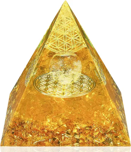 Vista 6 de YATOJUZI Torre de Cristales Curativos de Amatista de 2.4 pulgadas, Cristal de Chakras, Reiki, Orgonita, Piedras Preciosas para Atraer Energía