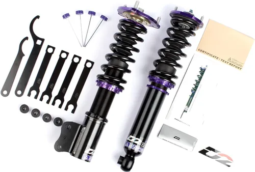 Vista 36 de Amortiguadores de Bobina D2 Racing RS Ajustables en 36 Maneras para Jaguar S-Type 2000-2008