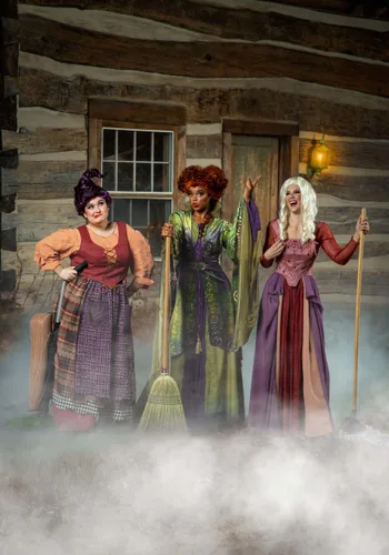 Vista 4 de Disfraz de Mary Sanderson para Mujer Talla Plus de Hocus Pocus de Disney Multicolor