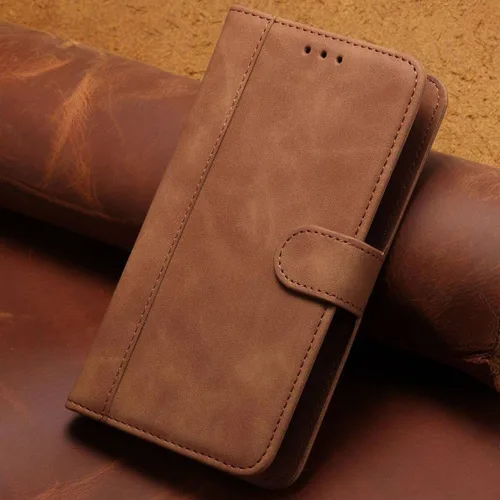 Vista 6 de Carcasa de cuero para BLU K2 Funda protectora, Funda con soporte para funda, funda para teléfono con [ranuras para efectivo y tarjetas], cubierta