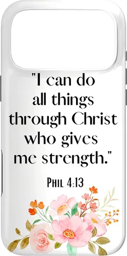 Vista 22 de I Can Do All Things Through Christ Jesus Philippians 4:13 Case for iPhone 17