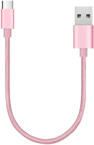 Vista 8 de Kimzee - Cable USB C de 11 pulgadas de carga corta USB C de 11 pulgadas, cable de carga rápida portátil para Samsung Galaxy S10 S10E S9 S8 S20 Plus