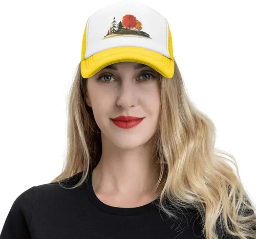 Vista 7 de The Farm Original Gorra de camionero ajustable de malla para hombre y mujer, color negro