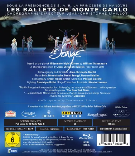 Vista 2 de Maillot, Jean-Christophe - Le Songe Blu-ray