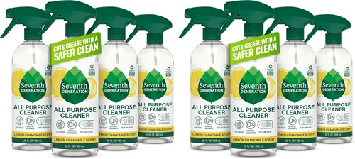 Vista 11 de Seventh Generation Limpiador Multiusos, Transparente y Sin Fragancia, Corta Grasa, 23 onzas líquidas