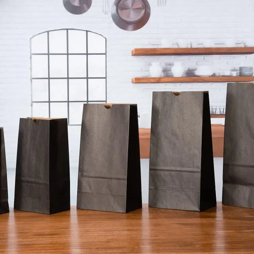 Vista 7 de Restaurantware Bag Tek - Bolsas de papel de 2 libras, 100 bolsas de almuerzo desechables, pequeñas para almuerzos, sándwiches y aperitivos, bolsas