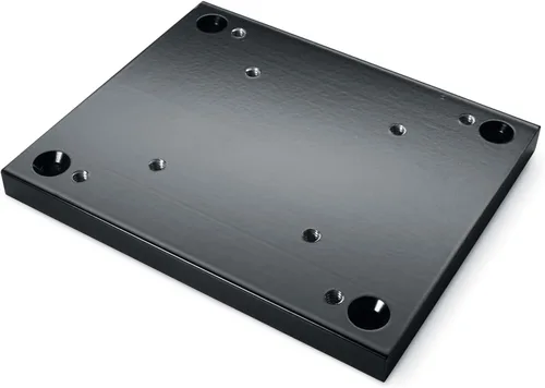 Vista 2 de Placa de cubierta de cañón, aluminio negro, para descensores y accesorios para barcos