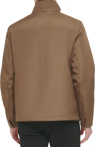 Vista 4 de Calvin Klein Chaqueta de poliéster con cuello alto para hombre