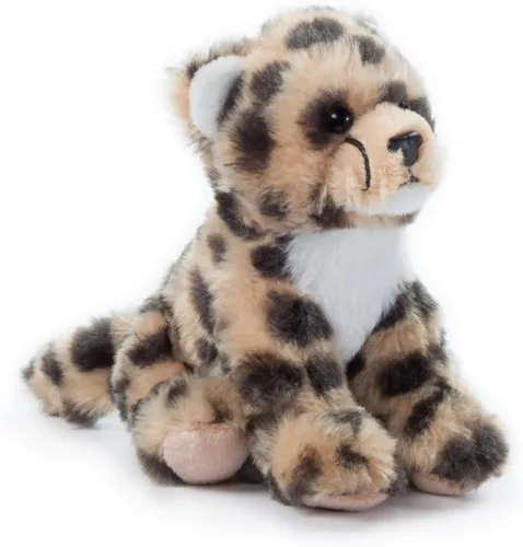 Vista 39 de The Petting Zoo Peluche de perro salvaje africano, regalos para niños, animales salvajes del zoológico Onez Babiez, juguete de peluche de perro