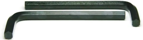 Vista 4 de Llave Allen hexagonal negra de brazo corto 5/32 pulgadas - Cantidad 25