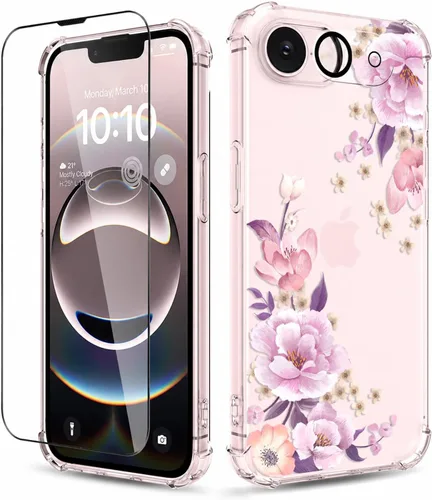 Vista 54 de Funda para iPhone 13 y iPhone 14 (6.1 pulgadas), funda protectora delgada de poliuretano termoplástico suave a prueba de golpes, bonito