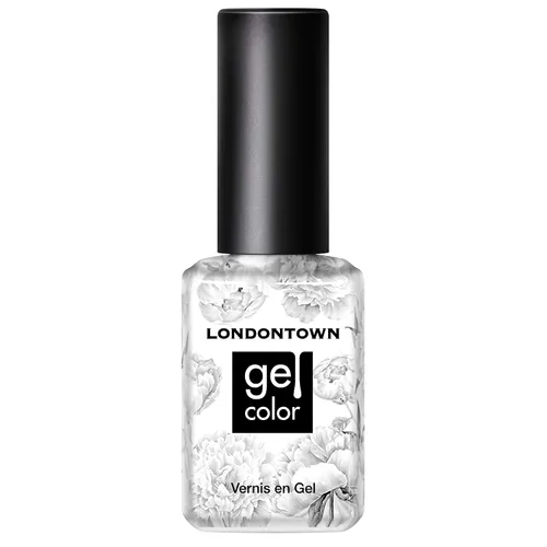 Vista 23 de LONDONTOWN Esmalte de uñas de gel UV/LED, de larga duración, resistente al astillado, color de alto brillo, marrón beige natural brillante, 0.4 fl