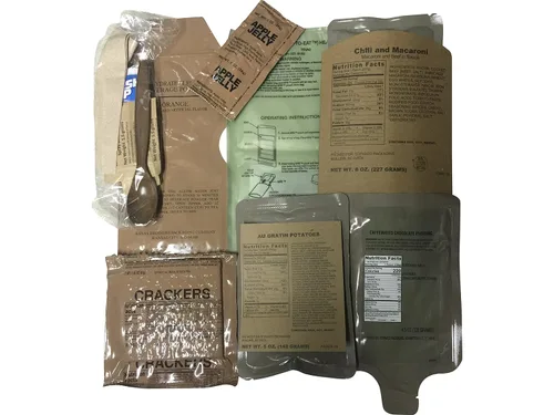 Vista 7 de MOLLE II ACU Ruck - Bolsa MRE GO - 28 MREs Comida lista para comer estable Excedente militar genuino Larga vida útil